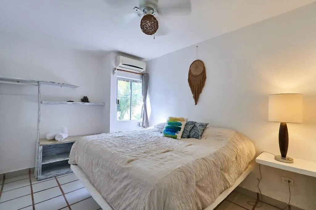 Appartement Super centric house 3 Kingsize and private garden à Tulum Mexique